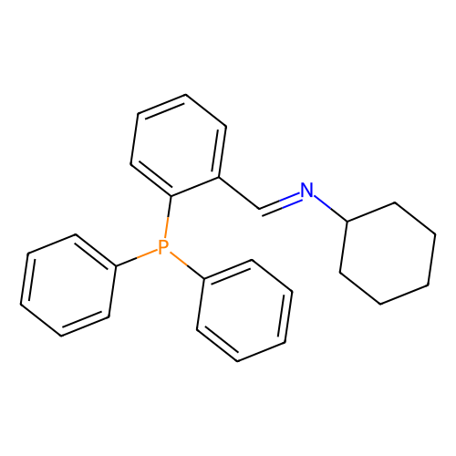 N-[<em>2</em>-(<em>二</em><em>苯基</em><em>膦</em>)<em>苯</em>亚甲基]环己胺，321155-13-9，90%