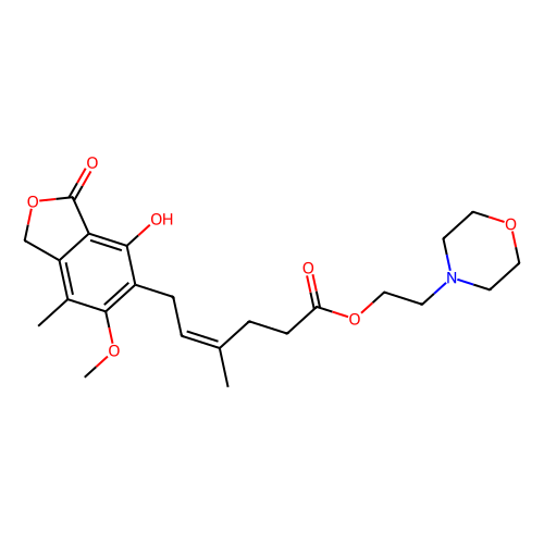 霉酚酸吗啉乙酯，128794-94-5，分析标准品,≥98
