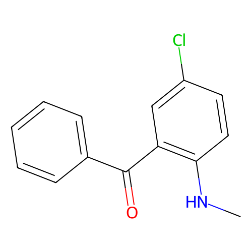 2-甲基氨-5-氯二苯甲酮，<em>1022</em>-13-5，98%