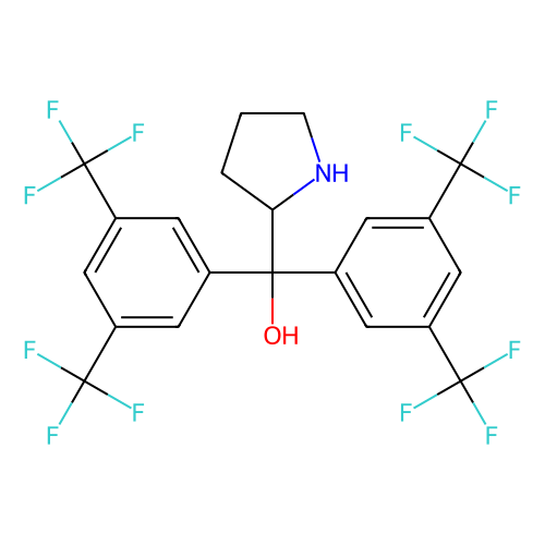 (R)-<em>双</em>[3,5-<em>双</em>(三<em>氟</em>甲基)<em>苯基</em>](吡咯烷-<em>2</em>-<em>基</em>)甲醇，948595-00-4，98%