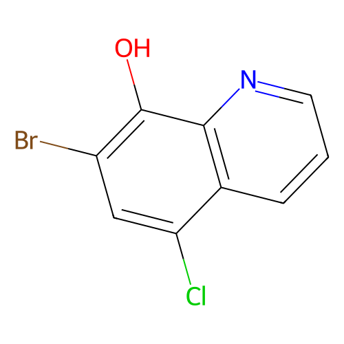 7-溴-5-氯-<em>8</em>-<em>羟基</em><em>喹啉</em>，7640-33-7，98%