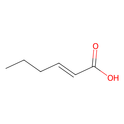 反-2-<em>己烯</em>酸，13419-69-7，99%