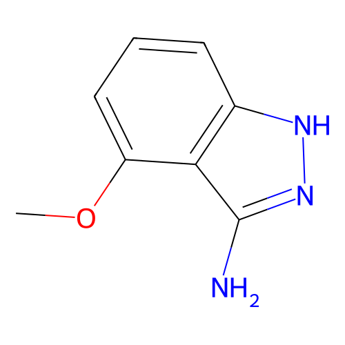 3-氨基-4-<em>甲</em>氧基-<em>1H</em>-吲唑，886362-<em>07</em>-8，96%