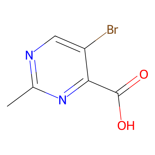 <em>2</em>-甲基-5-<em>溴</em><em>嘧啶</em>-4-羧酸，100707-39-9，97%