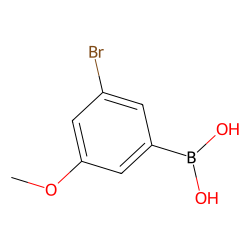 3-溴-5-甲氧基<em>苯</em>硼酸(含有数量不等的<em>酸酐</em>)，849062-<em>12</em>-0，96%