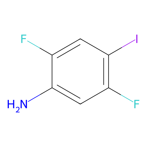 <em>2</em>,5-<em>二</em><em>氟</em>-4-碘<em>苯胺</em>，155906-13-1，98%