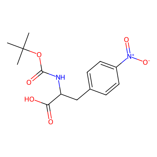 BOC-<em>D</em>-4-硝基<em>苯丙氨酸</em>，61280-75-9，98%