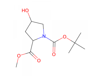 顺式-1-N-叔丁氧羰基-4-羟基-D-脯氨酸甲酯，114676-69-6，95%