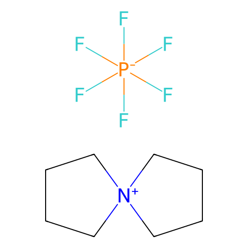 5-氮鎓螺[<em>4.4</em>]壬烷六氟磷酸盐，129211-50-3，98%