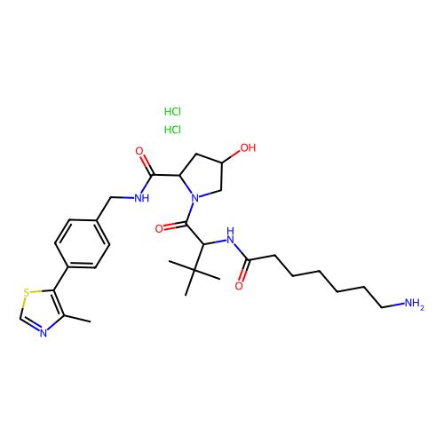 VH 032 酰胺-<em>烷基</em>C6-<em>胺</em><em>盐酸盐</em>，2341796-77-6，≥95%(HPLC)
