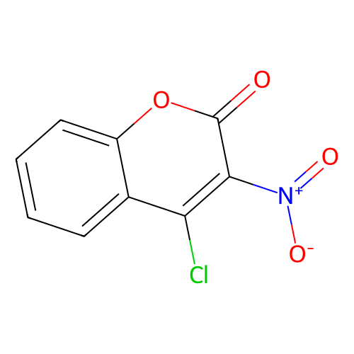 4-氯-<em>3</em>硝基香豆素，38464-20-9，>96.0%(GC)