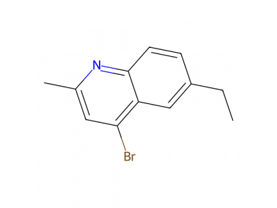 4-溴-6-乙基-2-甲基喹啉，1070879-44-5，98%