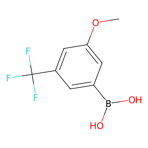 3-甲氧基-5-<em>三</em>氟甲基<em>苯</em>硼酸（含不定量的<em>酸酐</em>），871332-97-7，97%