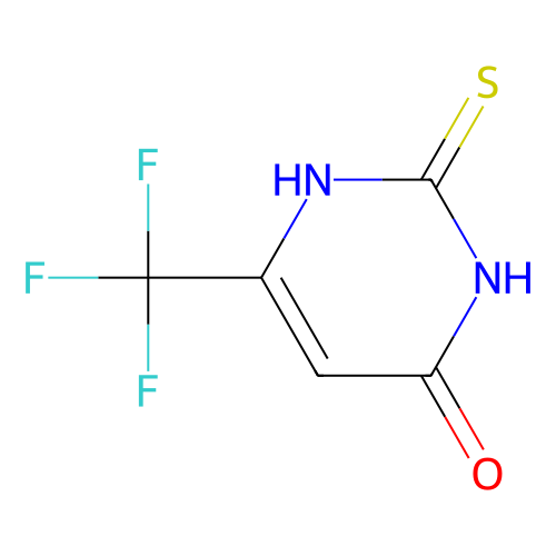 4-羟基-<em>6</em>-(三氟甲基)嘧啶-2-<em>硫醇</em>，368-54-7，97%