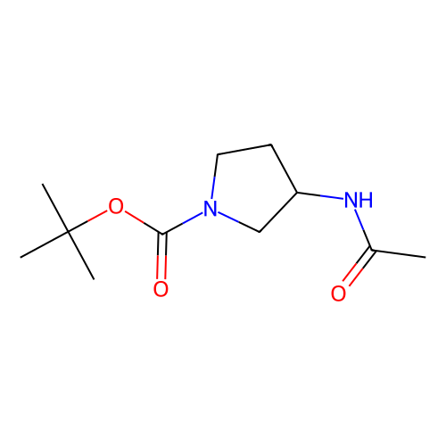 (<em>S</em>)-(-)-<em>1-Boc</em>-3-乙酰氨基<em>吡咯烷</em>，114636-37-2，96%