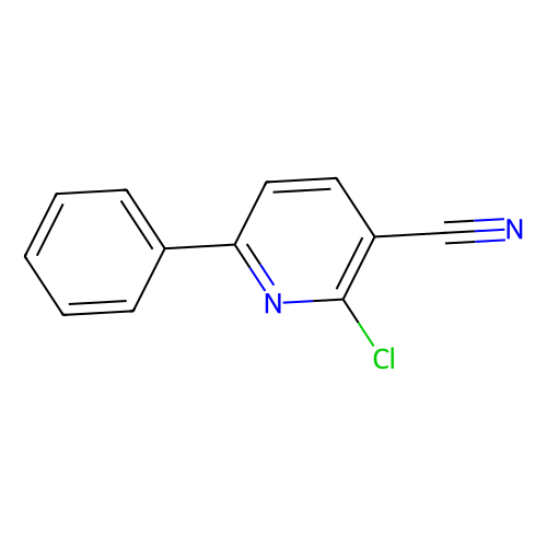 2-氯-<em>6</em>-苯基<em>烟</em>腈，43083-14-3，95%