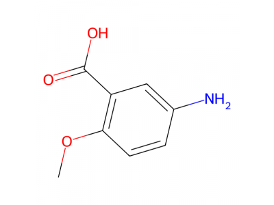 5-氨基-2-甲氧基苯甲酸，3403-47-2，>97.0%