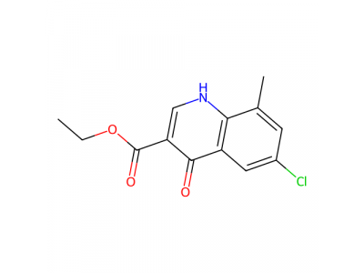 6-氯-8-甲基-4-氧代-1,4-二氢-3-喹啉羧酸乙酯，228728-86-7，97%