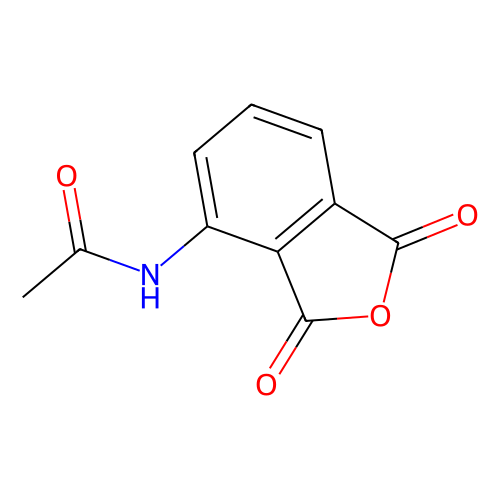 3-乙酰氨基<em>邻</em>苯二甲酸酐，6296-<em>53</em>-3，>98.0%