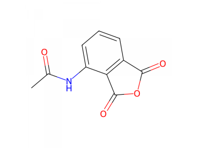 3-乙酰氨基邻苯二甲酸酐，6296-53-3，>98.0%