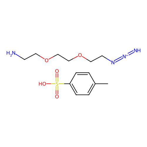 <em>叠氮</em>基-PEG2-胺·Tos-OH，2173092-98-1，95%