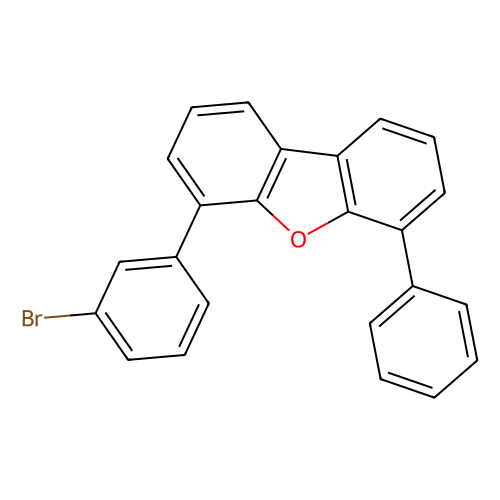 4-(3-溴苯基)-6-苯基二苯并[b,d]呋喃，2088537-45-3，97