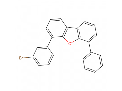 4-(3-溴苯基)-6-苯基二苯并[b,d]呋喃，2088537-45-3，97%
