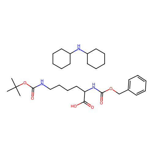 Z-Lys(Boc)-OH 二<em>环己基</em><em>铵盐</em>，2212-76-2，98.0% (HPLC)
