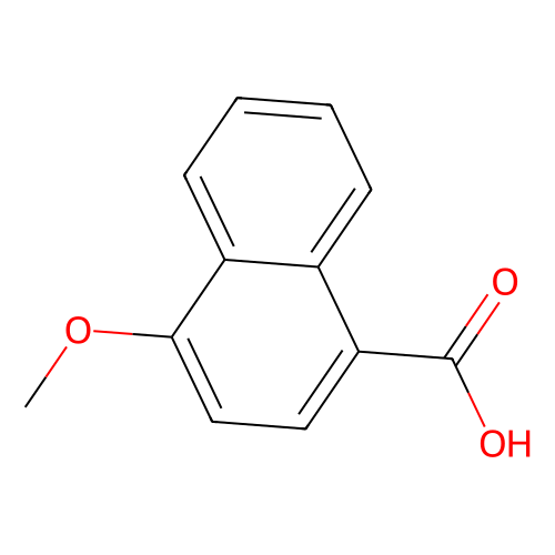 4-甲氧基-<em>1</em>-萘甲酸，13041-62-8，98%