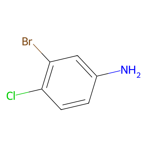 3-溴4-氯苯胺，<em>823</em>-54-1，>98.0%(GC)