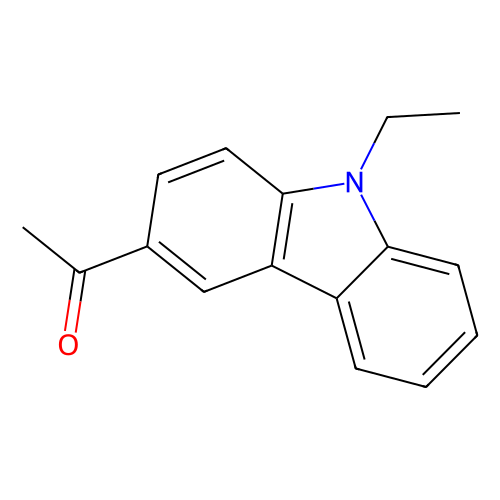 3-乙酰基-<em>9</em>-乙基咔唑，1484-04-4，98%