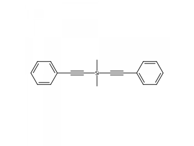 二甲基双(苯乙炔基)硅烷，2170-08-3，98%