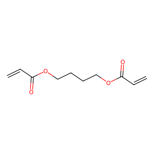 <em>1</em>,4-双(丙烯酰氧基)丁烷 (含稳定剂MEHQ)，1070-70-8，>90.0%(GC)