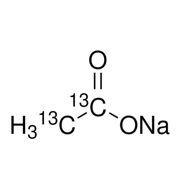 乙酸钠-¹³C₂，56374-<em>56-2，99</em> atom % ¹³C