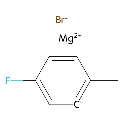 5-氟-<em>2</em>-甲基苯基溴化镁，186496-59-3，0.8 M <em>solution</em> in <em>THF</em>