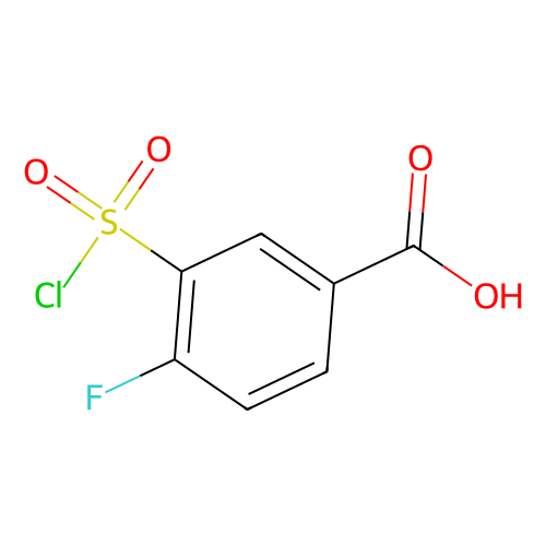 <em>3</em>-氯磺酰基-4-氟苯甲酸，2267-40-5，97%