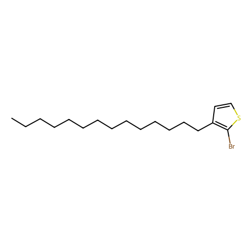 2-溴-3-<em>十四</em><em>烷基</em>噻吩，500199-09-7，95%