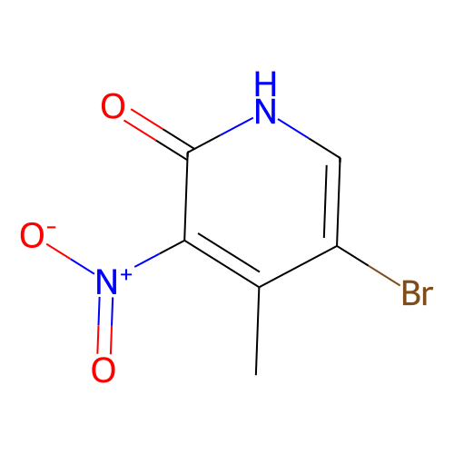 5-<em>溴</em>-4-甲基-<em>3</em>-硝基-2(<em>1H</em>)-<em>吡啶</em>酮，228410-90-0，98%