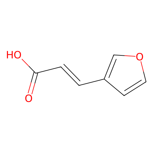 反式-3-呋喃丙烯酸，<em>81311-95</em>-7，96%