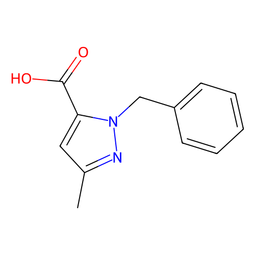<em>1</em>-<em>苄基</em>-<em>3</em>-甲基-<em>1</em>H-吡唑-5-羧酸，1141-70-4，97%