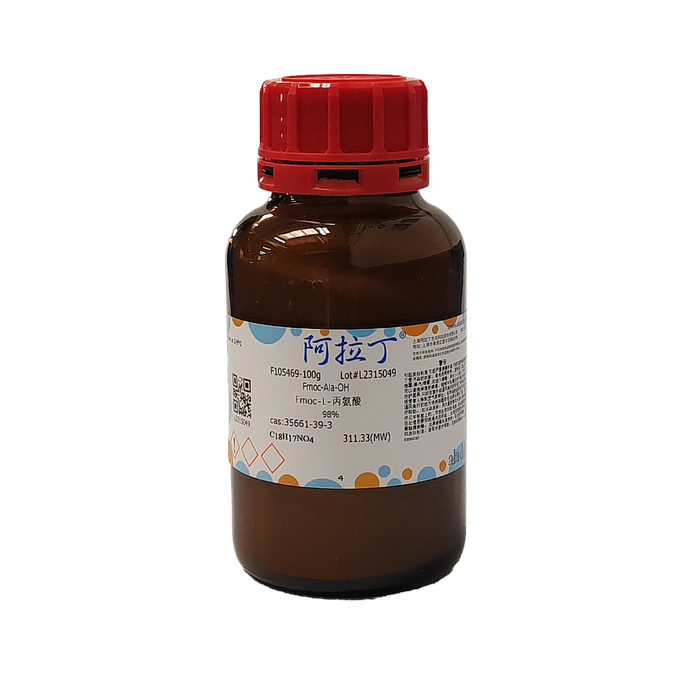 Fmoc-<em>L</em>-丙氨酸，35661-<em>39</em>-3，98%