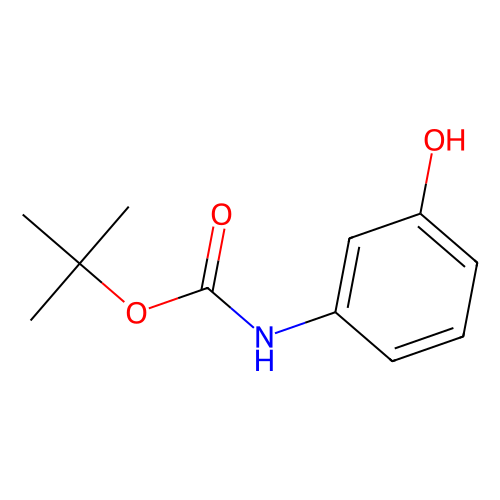 <em>N-Boc-3</em>-氨基苯酚，19962-06-2，97%