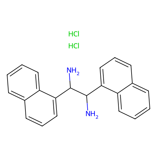(<em>1S</em>, <em>2S</em>)-1,2-<em>二</em>-1-萘基-乙<em>二</em>胺<em>二</em>盐酸盐，1052707-27-3，97%