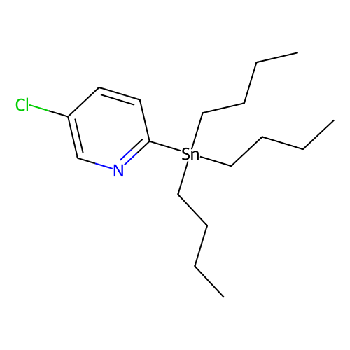 5-氯-2-(<em>三</em><em>丁基</em><em>锡</em>烷基)吡啶，611168-63-9，98%