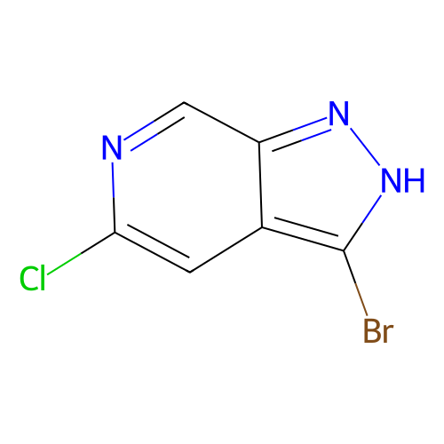 <em>3</em>-溴-5-氯-1H-吡唑并[<em>3,4-c</em>]吡啶，245325-30-8，98%