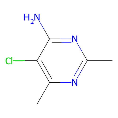 <em>4</em>-<em>氨基</em>-<em>5</em>-氯-<em>2</em>,6-二<em>甲基</em><em>嘧啶</em>，2858-20-0，96%