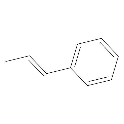 反式-β-甲基苯乙烯，<em>873</em>-66-5，≥97.0%(GC),含20 ppm TBC 稳定剂