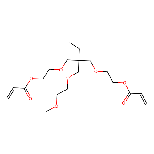 三羟甲基丙烷乙氧基化物 (1 EO/OH) 甲基醚二<em>丙烯酸酯</em>，302911-84-8