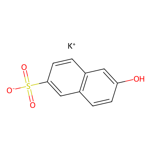 6-羟基-2-<em>萘</em>磺酸<em>钾</em>，833-66-9，>98.0%(HPLC)