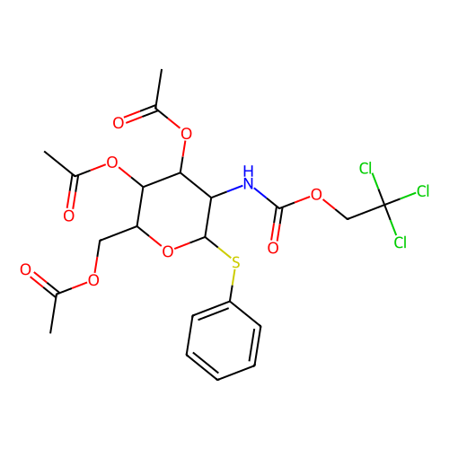 <em>苯基</em>-<em>3,4</em>,6-三-O-乙酰基-2-脱氧-1-硫代-2-(2,2,2-三氯乙<em>氧基</em>甲酰氨基)-β-<em>D</em>-吡喃<em>葡萄糖苷</em>，187022-49-7，>98.0%(HPLC)